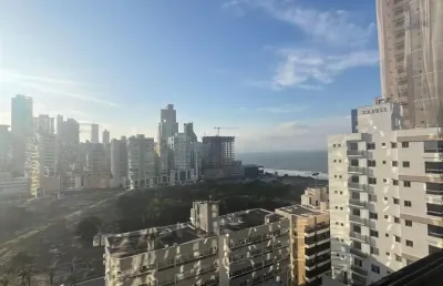 Apartamento luxuoso pronto para morar em meia praia