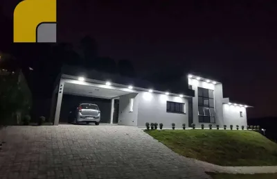 Casa com 3 dormitórios à venda, 160 m² por r$ 1.750.000,00 - condominio quintas da boa vista - atibaia/sp