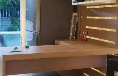 Studio com 1 dormitório para alugar, 37 m² por r$ 2.542,00/mês - vila augusta - guarulhos/sp