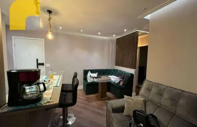 Apartamento com 2 dormitórios à venda, 55 m² por r$ 450.000 - vila galvão - guarulhos/sp