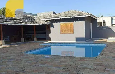 Casa com 4 dormitórios à venda, 395 m² por r$ 2.500.000,00 - condomínio shamballa ii - atibaia/sp