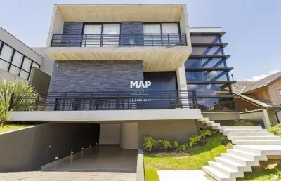 Casa em condomínio fechado à venda na avenida fredolin wolf, 3121, santa felicidade, curitiba por r$ 6.850.000