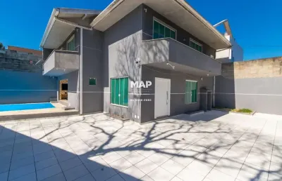 Casa com 7 quartos à venda na rua brigadeiro franco, 4405, parolin, curitiba por r$ 1.100.000