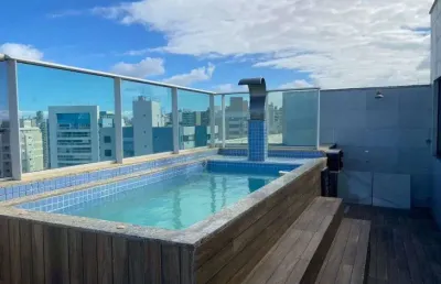 Armação vendo i cobertura duplex i 3 suítes i 136 m i nascente i 2 vagas