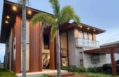 Praia do forte vendo i 7 suítes i 530 m2 i decorada i porteira fechada