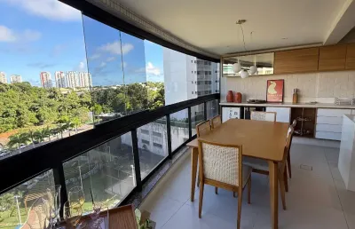 Alphaville 1 alugo i 2 quartos + closet, 1 suíte i 90 m² i mobiliado i 2 vagas