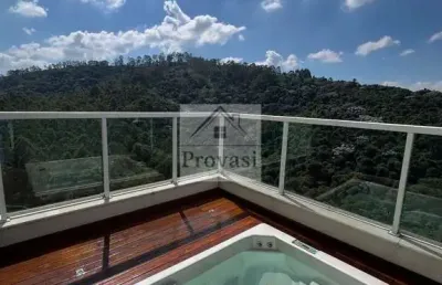 Penthouse - apartamento com estilo e luxo - 4 dorms. (2 suítes) 367m² - the penthouses tamboré - r$ 4.770.000,00