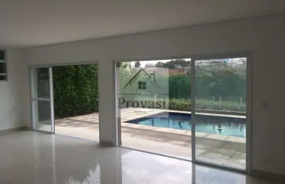 Alphaville residencial 6 (santana de parnaíba) - casa com 4 suítes- 488m2-  no condominio residencial 6- á venda po r$ 5.300.000,00