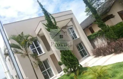 Alphaville residencial 6 (santana de parnaíba) - bela casa á venda residencial 6 - 488m2 área construída - 4 suítes