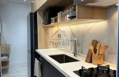 Wave - apartamento 55 m - 1 suíte - totalmente mobiliado - wave alphaville barueri