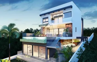 Genesis 2 alphaville - bellissima casa no condominio genesis 2 - 575m² - 4 suítes + escritório reversível - r$ 8.000.000,00