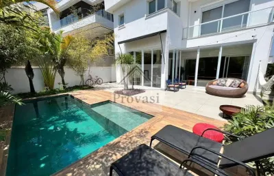 Tamboré 10 (santana de parnaíba) - casa com 4 suítes com closet- 425 m²-  no condomínio residencial tamboré 10- locação por 45.000 (pacote)