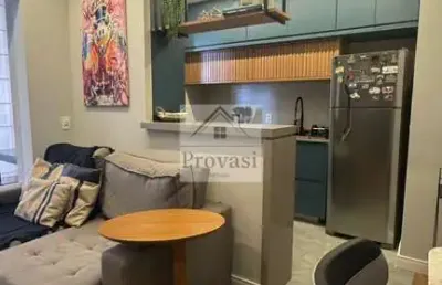 Ápice park - venda - apartamento com 52m - mobiliado - 2 dormitórios em greenvaley - alphaville/barueri - sp