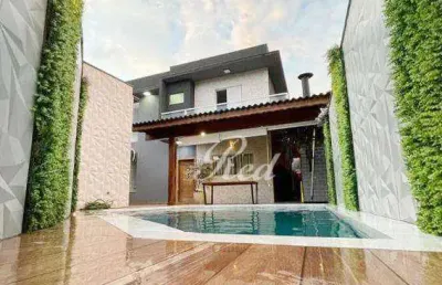 Casa com 3 dormitórios à venda, 122 m² por r$ 960.000,00 - villa di cesar - mogi das cruzes/sp