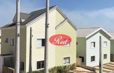 Condomínio villa europa. casa com 3 dormitórios à venda, 85 m² por r$ 530.000