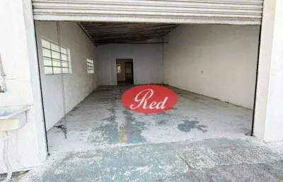 Galpão para alugar, 120 m² por r$ 4.200,00/mês - cidade boa vista - suzano/sp