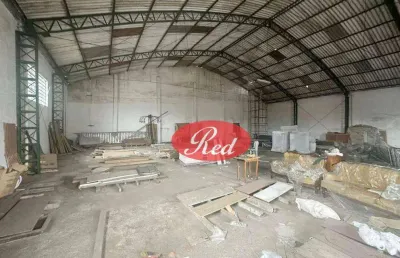 Galpão para alugar, 625 m² por r$ 12.000,00/mês - vila amorim - suzano/sp