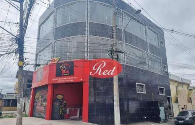 Salão para alugar, 132 m² por r$ 2.527,45/mês - cidade miguel badra - suzano/sp