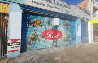 Salão para alugar, 220 m² por r$ 7.000,00/mês - parque suzano - suzano/sp