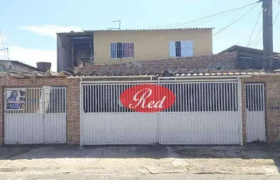 Casa multiresidencial com 3 casas no terreno à venda, 291 m² por r$ 520.000 - jardim cacique - suzano/sp