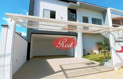 Casa nova com 3 dormitórios à venda, 110 m² por r$ 585.000 - vila são paulo - mogi das cruzes/sp