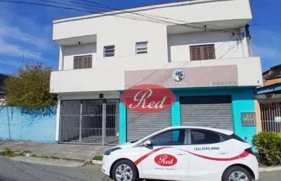 Casa com 3 dormitórios para alugar, 160 m² por r$ 3.090,00/mês - vila amorim - suzano/sp