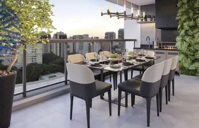 Apartamento com 4 quartos à venda na Rua do Estilo Barroco, --, Santo Amaro, São Paulo