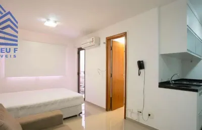 Apartamento para venda ou locação 1 dorm, 1 vaga no campo belo