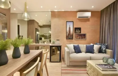 Apartamento para venda e locação, 1 dorm, 1 vaga na vila nova conceição.