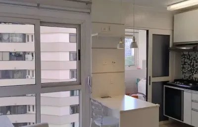 Apartamento para venda e locação, 1 dorm, 1 vaga em moema
