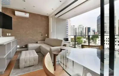 Apartamento a venda, 1 dorm, 2 vagas na vila olimpia