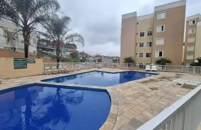 Apartamento para venda em jandira, vila ercília, 2 dormitórios, 1 banheiro, 1 vaga