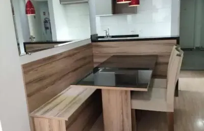Apartamento para locação em jandira, jardim são luiz, 2 dormitórios, 1 banheiro, 1 vaga