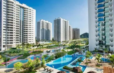 Imóvel para venda com 79 metros quadrados com 2 quartos em barra olímpica - rio de janeiro - rj