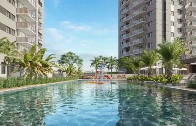 Apartamento de 2 quartos, sendo 1 suíte, na barra olímpica