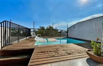 Cobertura duplex 480 m2 6 quartos sendo 3 suítes jardim oceânico praia barra da tijuca -