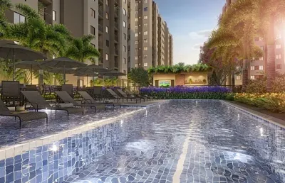 Apartamento de 2 quartos com vaga na barra olimpica