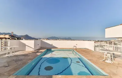 Apartamento três quartos, sendo uma suíte em condomínio clube no barra bonita recreio dos bandeirantes