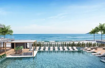 Apartamento dois quartos sendo uma suíte debruçado no mar da praia do recreio