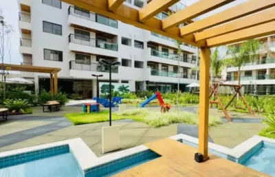 Cobertura duplex com 2 quartos sendo 1 suíte na praia do forte