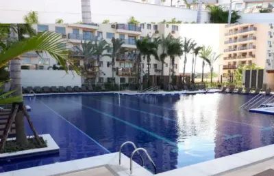 Apartamento de 3 quartos sendo 1 suíte em condomínio clube  na barra