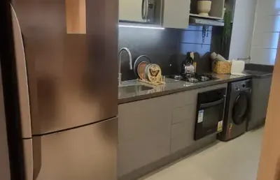 Apartamento de 1 quarto conforto e lazer total no melhor do camorim, total segurança,  condução proximo, mercados e farmacias