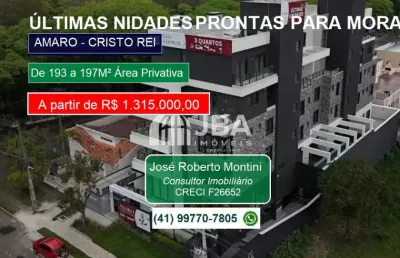 Cobertura com 3 quartos à venda na Rua Fernando Amaro, 1574, Cristo Rei, Curitiba