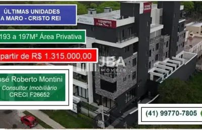 Cobertura com 3 quartos à venda na Rua Fernando Amaro, 1574, Cristo Rei, Curitiba