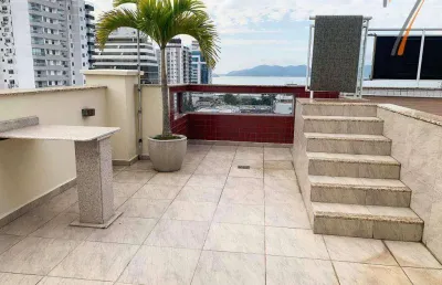 Cobertura com 4 dormitórios à venda, 206 m² por r$ 1.600.000,00 - estreito - florianópolis/sc