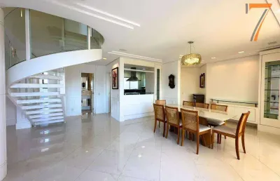 Cobertura com 4 dormitórios à venda, 239 m² por r$ 3.600.000,00 - centro - florianópolis/sc