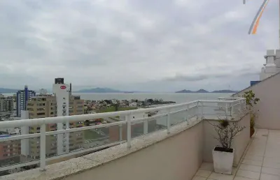 Cobertura com 3 dormitórios à venda, 348 m² por r$ 2.800.000,00 - estreito - florianópolis/sc