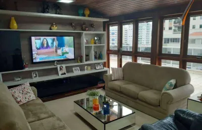 Cobertura com 3 dormitórios à venda, 251 m² por r$ 1.690.000,00 - coqueiros - florianópolis/sc
