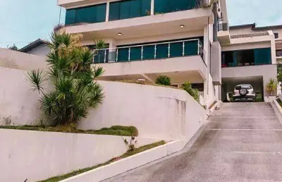 Casa com 3 dormitórios à venda, 396 m² por r$ 3.990.000,00 - bosque das mansões - são josé/sc
