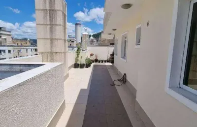 Cobertura com 2 dormitórios para alugar, 90 m² por r$ 3.209,78/mês - pedra branca - palhoça/sc